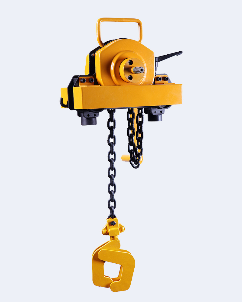 山東五牛手搖單軌小車